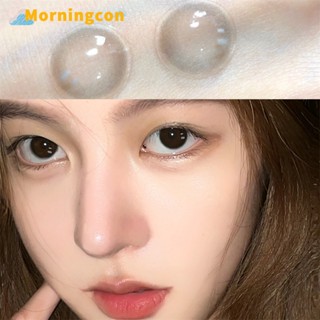 Morningcon คอนแทคเลนส์ สีดํา สําหรับดวงตา ขนาดเล็ก