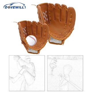 [Dovewill] ถุงมือเบสบอล แบบนิ่ม ลาย Infield Pitcher