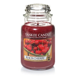 Large Jar Candle Black Cherry