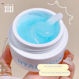 Xixi Hyaluronic Acid Sleeping Mask Hydrating Moisturizing Skin Color ใช้มาสก์เพื่อซ่อมแซมผิวแห้ง Daily Spoon With Spoon nuuo