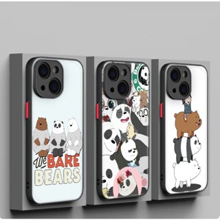 เคสโทรศัพท์มือถือแบบนิ่ม ลาย We Bare Bears C289 สําหรับ iPhone 12 13 Plus 14 Pro Max