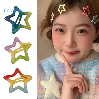 Nav กิ๊บติดผมหน้าม้า เครื่องประดับ สําหรับเด็กผู้หญิง