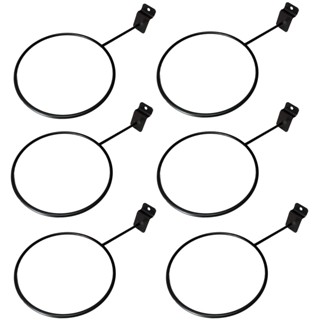 6pcs Practical Sports Storage Basketball Display Football Volleyball Universal Metal Rugby Ball Holder