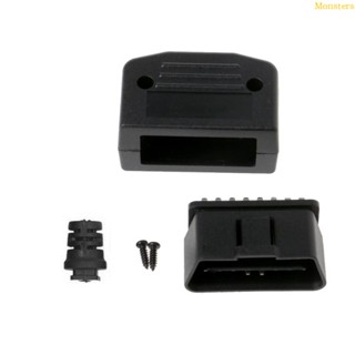 Mm 16Pin ปลั๊กเชื่อมต่อสายเคเบิ้ลรถยนต์ OBD 2