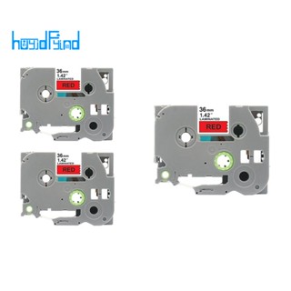 เทปฉลากริบบิ้น TZC 36 มม. สําหรับเครื่องพิมพ์ Brother PT-E100 PT-E100B PT-E200 PT-D200 PT-D210