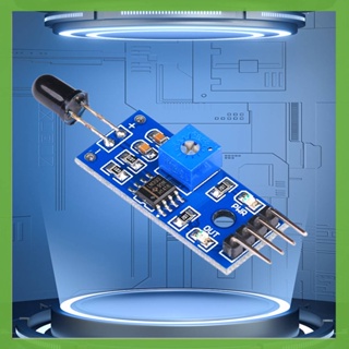 โมดูลเซนเซอร์ตรวจจับเปลวไฟ IR 3.3V-5V 4 Pin อุปกรณ์เสริม สําหรับ Arduino DIY