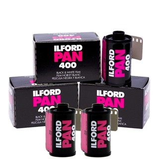 ฟิล์มติดกล้อง คุณภาพสูง สีดํา และสีขาว สําหรับ ILFORD Pan 400 135 35 มม. B&amp;W 36 Exposure Kodak 1-3 ม้วน