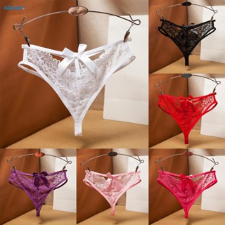 【HODRD】Female Bodysuit Panties See Through Sexy Sheer T-back Thong Women Briefs【Fashion】