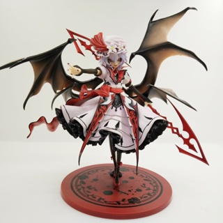 โมเดลฟิกเกอร์ PVC อนิเมะ Remilia Scarlet ขนาด 22 ซม. ของเล่นสําหรับเด็ก