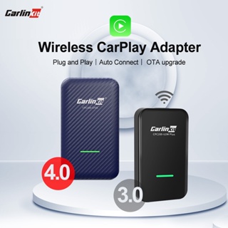 Carlinkit อะแดปเตอร์ไร้สาย 4.0 Android 3.0 ดองเกิล USB สําหรับ Audi VW Benz Kia Honda Toyota Ford