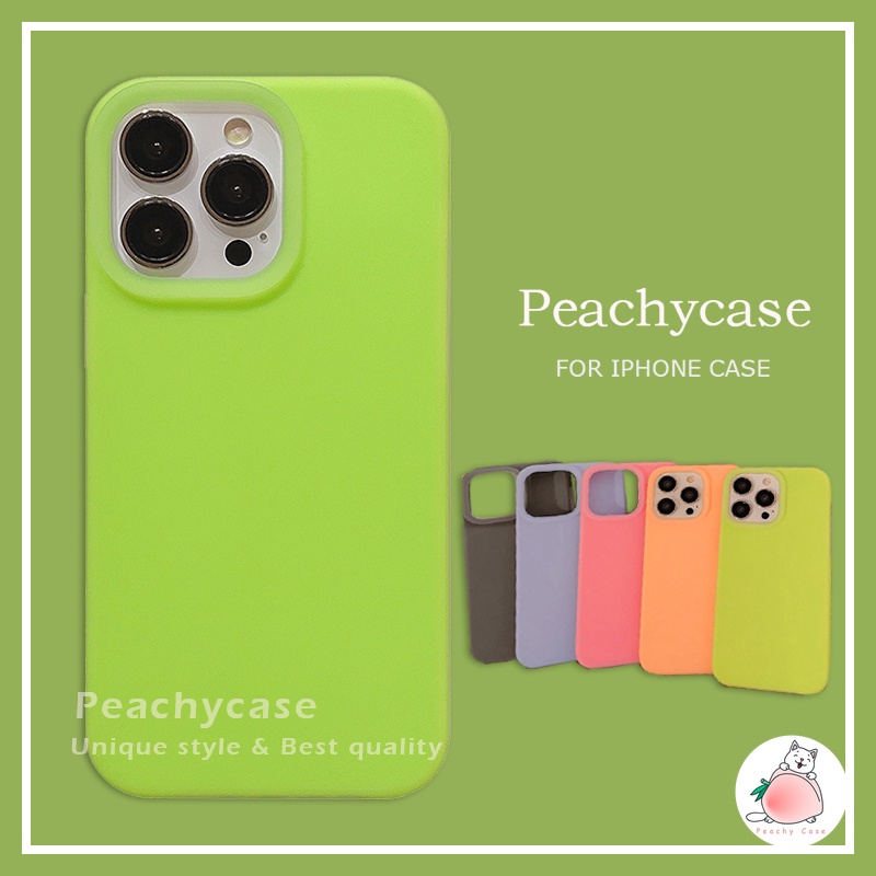 เคสโทรศัพท์มือถือ TPU นิ่ม กันกระแทก ปิดด้านหลัง สีพื้น คุณภาพสูง สําหรับ iPhone 14 13 12 11 Pro Max 14pro
