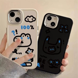 เคสโทรศัพท์มือถือ ซิลิโคนนุ่ม กันกระแทก แต่งกระดุมโลหะน่ารัก สําหรับ IPhone 11 Pro Max XS X XR 8 + 7 Plus