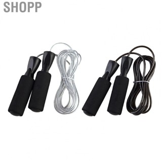 Shopp Skipping Rope Length Adjust Foam Handle Prevent Slip Steel Wire Exercise Speed for Outdoor