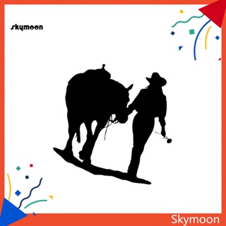 Skym* สติกเกอร์ ลายคาวเกิร์ล กันน้ํา สําหรับติดตกแต่งรถยนต์ กระเป๋าเดินทาง กีตาร์ ยานพาหนะ