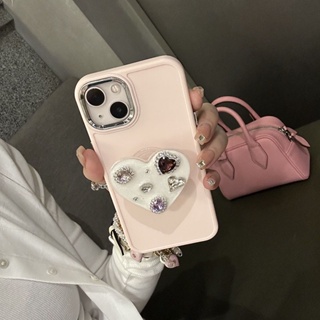 เคสป้องกันโทรศัพท์มือถือ ลายหัวใจ กันกระแทก สไตล์เกาหลี ญี่ปุ่น สําหรับ Apple Iphone 14promax 13 12 11 14pro 13pro 14