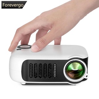 Forevergo A2000 โปรเจคเตอร์โฮมเธียเตอร์เลเซอร์ LED ขนาดเล็ก แบบพกพา พร้อมพอร์ต USB HD สําหรับ Full HD 1080P 4K SmartPhone N6V3