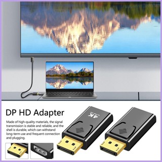 อะแดปเตอร์ DP เป็น HD 4K60hz พอร์ตแสดงผล เป็นสายเคเบิล HD USB เป็น HD เป็น DP ชุบทอง สําหรับวิดีโอเกม goth