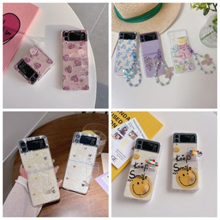 เคสโทรศัพท์มือถือ PC กันกระแทก ป้องกันเลนส์ สําหรับ Samsung Galaxy Z Flip4 Z Flip3 Z Flip4 Z Flip3