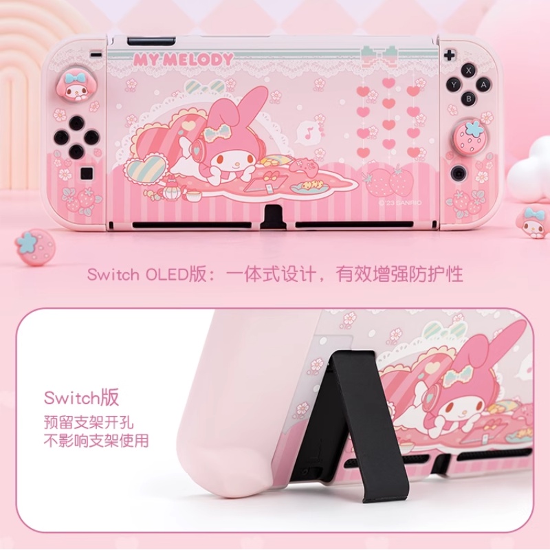 Geekshare Sanrio เคสป้องกัน แบบแข็ง สําหรับ Nintendo Switch และ Switch OLED