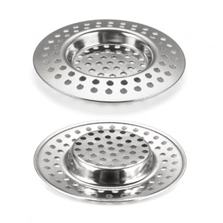 Floor Drain Cover 2PCS Anti-clogging Durable Kitchen Numerous Hole Design