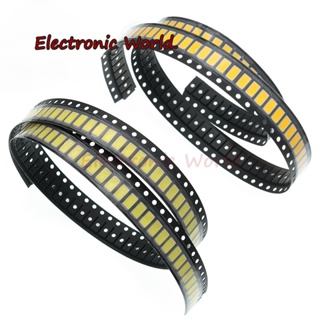 ชิปโคมไฟ LED SMD 5730 5630 0.5W 50-55lm สีขาวอบอุ่น 3.2~3.4V 200 ชิ้น