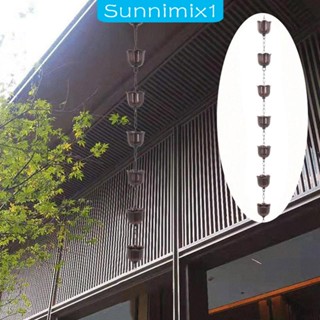 [Sunnimix1] โซ่ฝน อเนกประสงค์ สําหรับหลังคาบ้าน