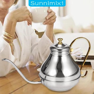 [Sunnimix1] กาต้มน้ําดริปกาแฟ คอห่าน สําหรับชงชา ในร่ม กลางแจ้ง