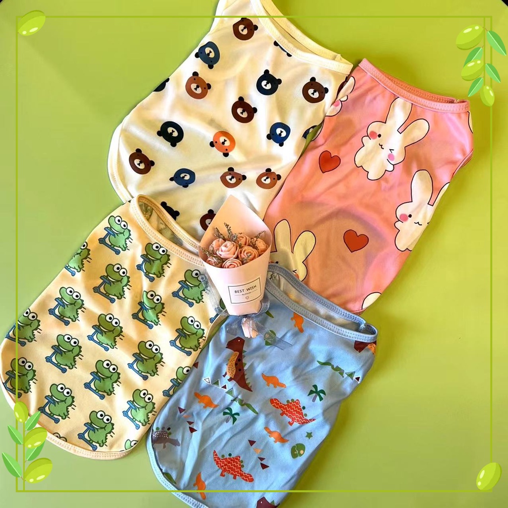 【Muhsinpet】เสื้อเชิ้ต แบบบาง ระบายอากาศได้ดี สําหรับสัตว์เลี้ยง