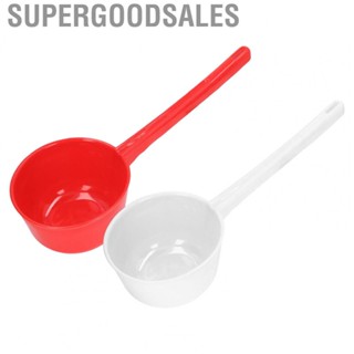 Supergoodsales Water Scoop Thickened Plastic Long Handle Large  Agricultural Ladle for Garden Bathroom Kitchen