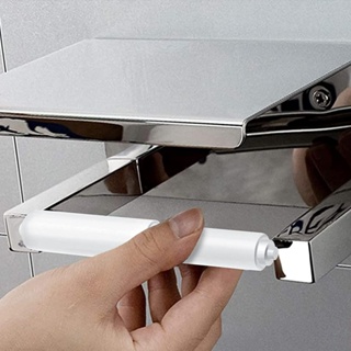 Toilet Paper Holder Bathroom Replacement Roller Insert Plastic Practical