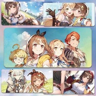 Atelier Ryza mouse pad oversized lysaline keyboard table mat Two-Dimensional anime peripheral แผ่นรองเมาส์ คีย์บอร์ด