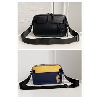 EDGE CROSSBODY IN COLORBLOCK 2178 2373 กระเป๋าสะพายผู้ชาย COAC H กระเป๋ากล้องเรียบง่าย