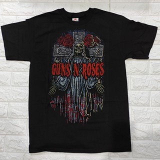 [S-5XL]เสื้อวง GUN N Roses ลิขสิทธิ์แท้ปี 2009 S-3XL