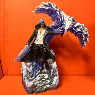 [New product in stock] One piece Big player Qingyi general version Thor Eni Road GK statue hand-made model ornament JYKA