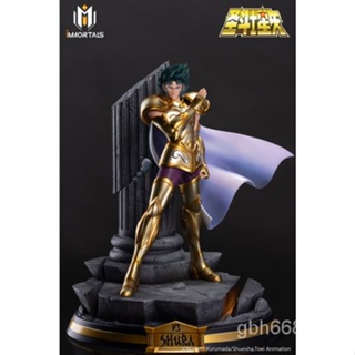 พร้อมส่ง -IMMORTALS โมเดลฟิกเกอร์ Saint Seiya Myth Cloth EX 1/6GK Capricorn Shura ของขวัญ ของเล่น สําหรับสะสม