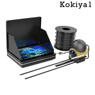 [Kokiya1] กล้องตกปลาใต้น้ํา หน้าจอ LCD แบบพกพา สําหรับตกปลาน้ํา น้ําแข็ง