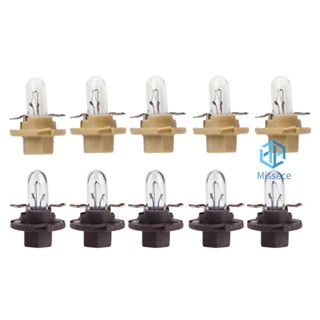 หลอดไฟแดชบอร์ด T5 LED 12V สําหรับรถยนต์ 5 ชิ้น [Missece.th]