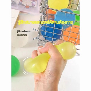 Monsters Toy Fidget ของเล่น Soft Safe Fidget Stress Balls Sticky Toys Sugar Ball นำมาใช้ใหม่ยางยืด บอลเด้ง Pinch ของเล่นห้องเรียนรางวัล