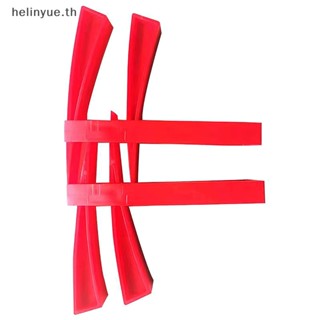 Helinyue ชะแลงพลาสติก สีแดง สําหรับซ่อมแซมประตู หน้าต่างรถยนต์