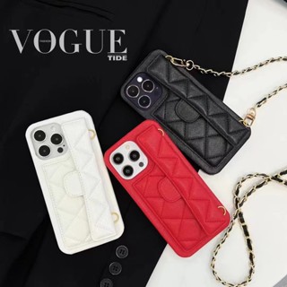เคสโทรศัพท์มือถือหนัง พร้อมสายคล้อง สําหรับ iPhone 14 13 12 Pro Max Plus 14pro 13pro 12pro 11promax 11 Pro 14plus 14promax 13promax 12promax IP14