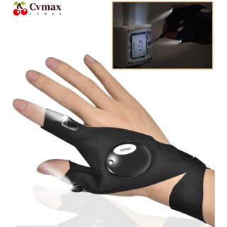 Cvmax ถุงมือไฟฉาย สําหรับเดินป่า ตั้งแคมป์ ตกปลา