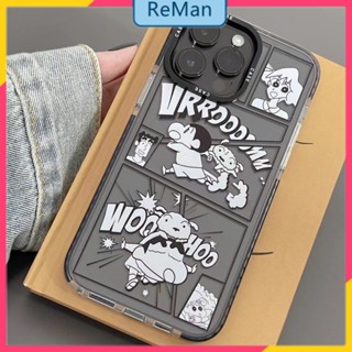 เคสโทรศัพท์มือถือ แบบนิ่ม ลายการ์ตูนชินจัง สําหรับ apple iphone 11 14Promax 13 12 11 14Promax 14plus 13 12pro 12 pro max Xr Xs max 7 8 Plus 13 pro max 13 12 12pro 11promax