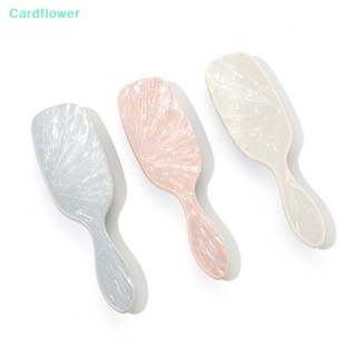 &lt;Cardflower&gt; หวีแปรงนวดหนังศีรษะ ลายหินอ่อน 1 ชิ้น