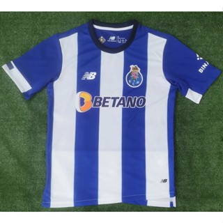 เสื้อกีฬาแขนสั้น ลายทีมชาติฟุตบอล Porto 2023-24 ชุดเหย้า