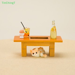 [TinChingT] โมเดลโต๊ะกาแฟ ขนาดเล็ก สําหรับตกแต่งบ้านตุ๊กตา [ใหม่]