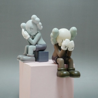 12cm sitting posture ornaments prototype car ornaments fashion sz-sujiao-kaws doll ornaments fashion fashion brand