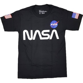 📦พร้อมส่ง ⭐ NASA ⭐ เสื้อยืด คอกลม แขนสั้น แฟชั่น นาซ่า อวกาศ unisex MBG