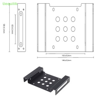 Uequilib อะแดปเตอร์แปลงฮาร์ดไดรฟ์ HDD SSD อลูมิเนียม 5.25 นิ้ว เป็น 2.5 หรือ 3.5 นิ้ว