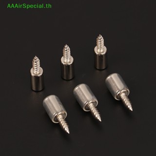 Aaairspecial สกรูกรีดเอง พร้อมปลอกยาง กันลื่น สําหรับตู้เสื้อผ้า กระจก 10 ชิ้น