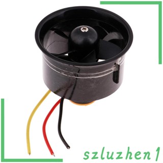 [Szluzhen1] พัดลมระบายความร้อน 64 มม. QF2611-4500KV | มอเตอร์ไร้แปรงถ่าน สําหรับเครื่องบินบังคับ EDF Jet Airplane 5 ชิ้น